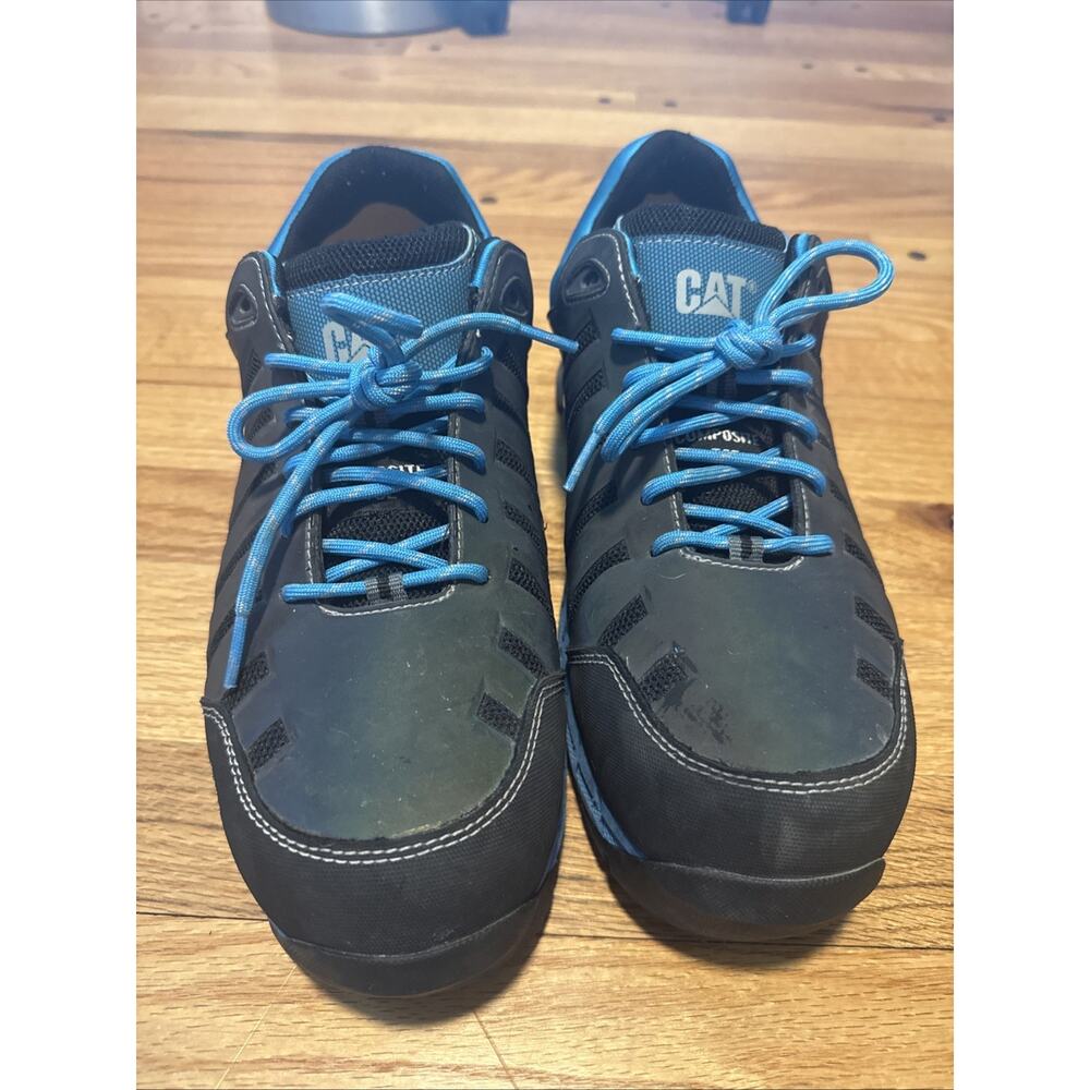 CAT Chromatic Composite Toe Maui Blue Womens Casual Work Shoes Womens Sz 13